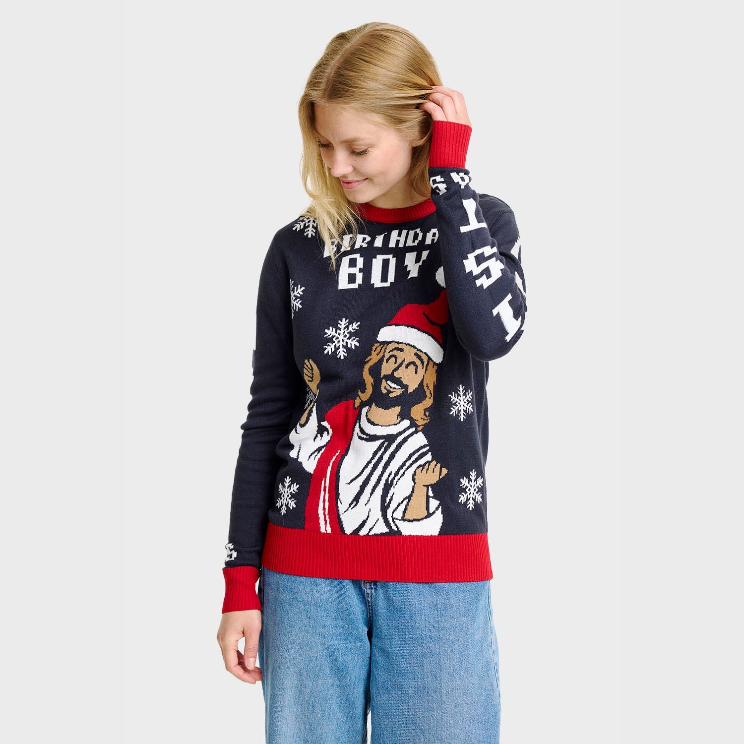 The Birthday Boy Christmas Sweater β Women